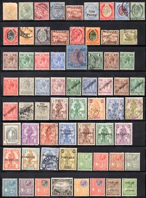 MALTA 1864-1938 COLLECTION OF 94 STAMPS MINT & USED CATALOG VALUE $500+ - Image 1 of 2