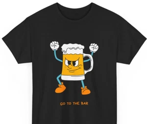 Casual Vibes, Beer Style, Go To The Bar, Clothing for Men and Women in 4 Sizes - Picture 1 of 16