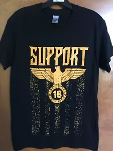 SUPPORT 16 S PAGAN'S MC MOTORCYCLE CLUB GOLD EAGLE ARGO/NUNYA T SHIRT SMALL - Picture 1 of 2