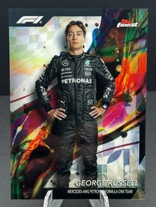 2024 Topps Finest Formula 1 F1 George Russell Common Refractor #5 - Bild 1 von 2