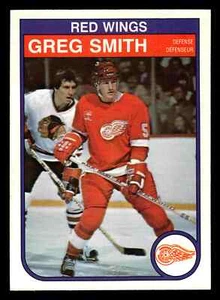 1982-83 O-Pee-Chee Greg Smith #96 - Detroit Red Wings - Picture 1 of 2