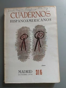Cuadernos Hispanoamericanos N° 316 - Homenaje a Luis Cernuda - Imagen 1 de 2