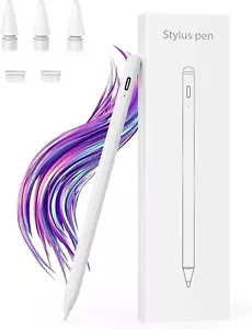 Stylus Pen for iPad with Palm Rejection Tilt Sensitivity For Apple iPad 9th/10th - Picture 1 of 10