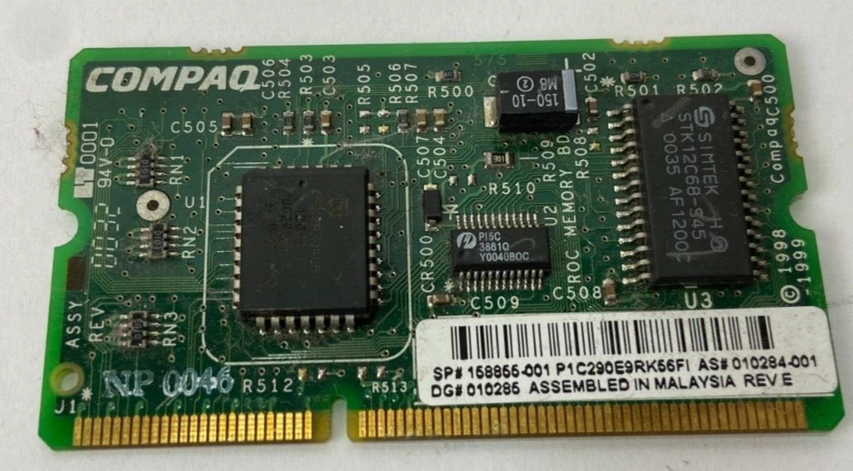 Memoria Ram 16mb Smart Array Compaq 010284-001 158855-001 Proliant DL360 DL580 - Immagine 1 di 1