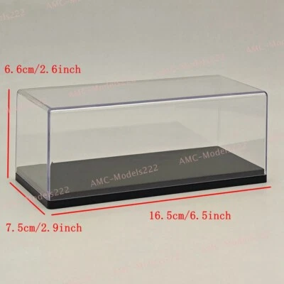 16.5cm Acrylic Display & Storage Case for 1:43 Auto World Models | Dustproof - Image 1 of 4
