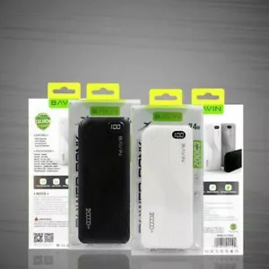 Portable Mobile Phone Backup Battery Charger Pack Power Bank 20000mAh Dual USB - Picture 1 of 11