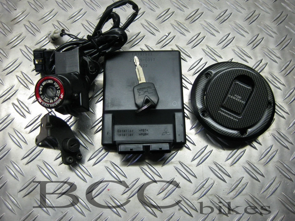 Blackbox / Zündschloß / Schloßsatz  Kawasaki ZX-10R - ZXT00D - Bj.04-07 (B) - Bild 1 von 1