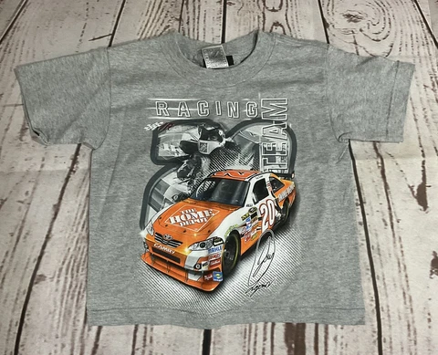 Joey Logano Children’s Shirt New Old Stock Tee Size 4 Nascar Cover