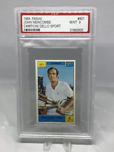 1969 Panini Campioni Dello Sport #401 John Newcombe RC PSA 9 (Top Pop) - Bild 1 von 2