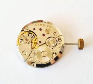 Movimiento Reloj CYMA 38/Peseux 7046 Nuevo Antiguo Stock - Imagen 1 de 2