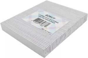 Bzbuy Jumbo Nail File 50 PCS Professional Double Sided 100/180 Grit Nail Files - Picture 1 of 5