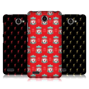LIVERPOOL FC LFC CREST & LIVER BIRD PATTERNS HARD BACK CASE FOR LENOVO PHONES - Picture 1 of 10