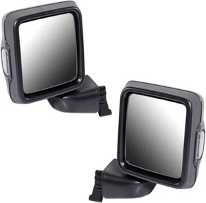 Par de espejos retrovisores laterales de puerta con calefacción eléctrica para Jeep Wrangler JL Gladiator 18-23 - Imagen 1 de 10