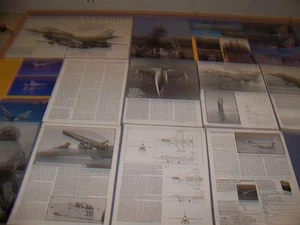 VINTAGE..GENERAL DYNAMICS F-16 HISTORY..HISTORY/PHOTOS/3-VIEWS.....RARE! (836J) - Picture 1 of 7