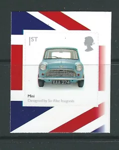 Gran Bretaña 2009 Británico Diseño El Mini Autoadhesivo Nuevo sin Montar, Nunca - Imagen 1 de 1