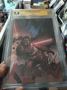 star wars the mandalorian 1 cgc 9.8 Signature Series  - Bild 1 von 6
