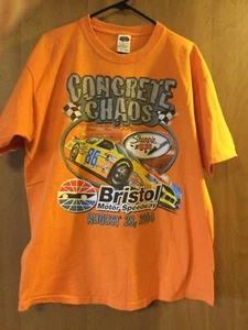 Vintage T-Shirt Bristol Motor Speedway 28. August 2004, XL, orange - Bild 1 von 5