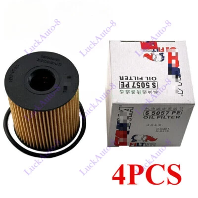 4 X Oil Filter S5057PE For Peugeot 301 Mini Cooper Paceman Peugeo Expert 1.6L - Image 1 of 4