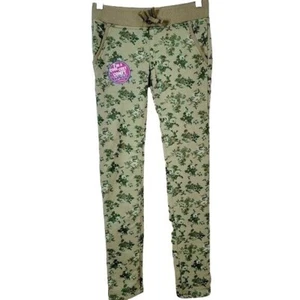 Vigoss Girls Floral Jeggings Pants Green Size 14 Pockets Pull On Leggings NWT - Picture 1 of 6