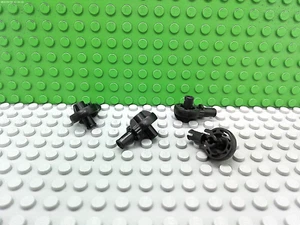 Lego 4 Black Technic Socket and Pin Connector - Picture 1 of 1