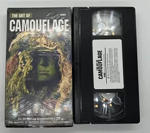 The Art of Camouflage VHS HTF Secrets Of Combat Effective Camouflage Documentary - Imagen 1 de 5