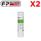 2 x 10" x 2.5" Puretec Replacement Sediment Water Filter -  5 Micron 
