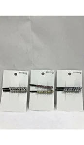 6 Divided H&M Crystal Hair Clips Fashion Temperament Hair Barrettes Hair Pins - Picture 1 of 13