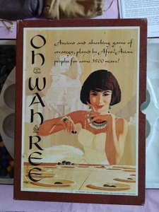 Vintage 1962 3M Bookshelf OH WAH REE Board Game 100% COMPLETE w Instruction Book - Picture 1 of 8