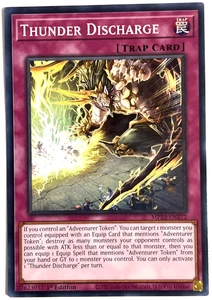 YuGiOh! - Thunder Discharge MP23-EN272 1st Edition Common - Picture 1 of 1