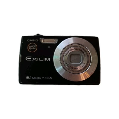Digitalkamera Casio Exilim EX-Z150 Schwarz Verkratzt Und Abkantungen getestet - Bild 1 von 4