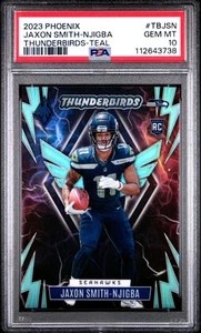 💥2023 Phoenix Thunderbirds RC Jaxon Smith-Njigba TEAL SP /125 PSA 10!💥 - Picture 1 of 3