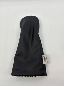 Cubierta de cabeza de madera Sunfish Golf Fairway 3 5 7 9 cuero Dura negro macizo en blanco - Imagen 1 de 1