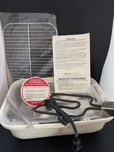 Parrilla Eléctrica Interior Contempra-ette Tamaño Personal Parrilla Modelo MMG-10 Hogar - Imagen 1 de 1