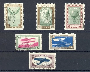 LATVIA # 210/214 A - CV € 120-USED LUXE !  - Picture 1 of 1