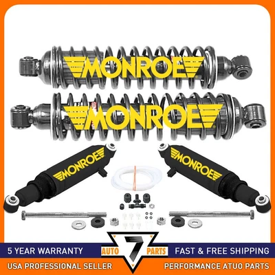 Monroe Front Rear Shock Absorbers fits 1978-1995 Chevrolet G10 G20 Foto 1 de 3