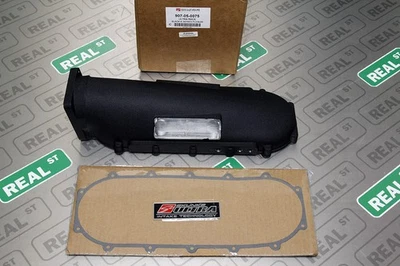 Skunk2 Ultra Race Side-Feed Plenum Black K Series K20 K20A K20A2 K20Z K20Z1 - Image 1 of 4