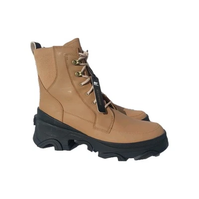 Sorel Mujer Zapatos Brex Botas con Cordones Impermeables Tawny Buff Talla 11 Nuevo Bota de Lluvia Foto 1 de 4