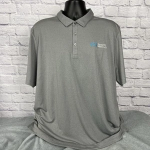 Travis Mathew Coto Prestige Pure Performance Grey Golf Polo Shirt Size 2XL NWT - Picture 1 of 7