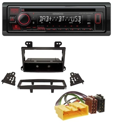 Kenwood MP3 CD USB Bluetooth DAB Autoradio für Mazda MPV (2000-2006) - Bild 1 von 4