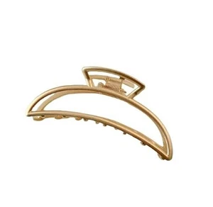 Metal Hair Claw, Hair Clips, Minimalist Gold Hair Claw for Thick Hair Thin Hair - Picture 1 of 12