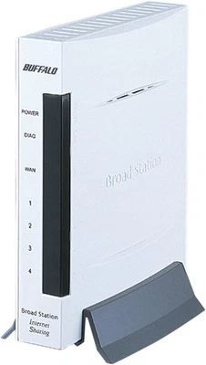 BUFFALO BB wired router BBR-4HG high-end security model From Japan - Image 1 of 4