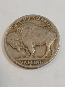 Büffelkopf Nickel 1936 D - Bild 1 von 4