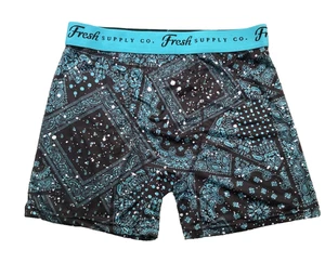 Fresh Supply Co. Boxershorts Herren L Unterwäsche geometrisches Design - Bild 1 von 10