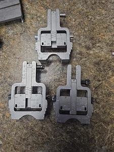  Posten von drei medizinischen chirurgischen Instrumenten: Sägeführungen, Größentabellen - Bild 1 von 6