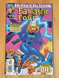 Fantastic Four #2 (Vol. 3, 1998) – Heroes Return | Invisible Woman Cover |Marvel - Picture 1 of 6