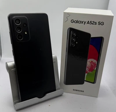 SAMSUNG GALAXY A52s 5G SM A528B- 128GB- BLACK - Immagine 1 di 4