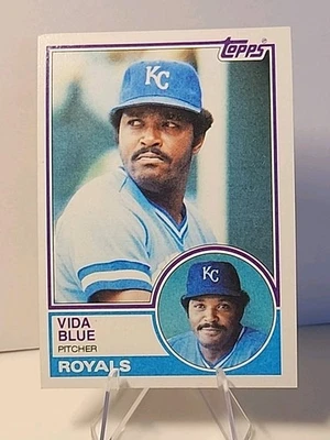 1983 Topps - Vida Blue #570 A's Giants Royals - Image 1 of 2