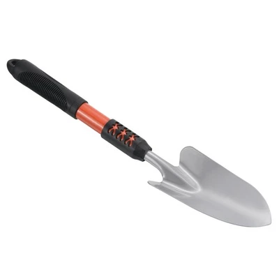 17 Inch Digging Shovel Long Garden Trowel Hand Shovel Steel Gardening Tool - Image 1 of 4