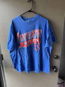 Vintage Binghamton Bees Mets Minor League Baseball NY Shirt Mens XXL Trau TNT - Picture 1 of 7