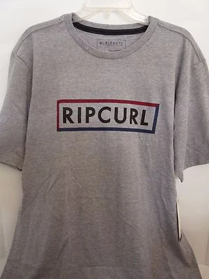 CAMISETA CLÁSICA RIP CURL para hombre con marco inferior L grande hh6 nueva con etiquetas Foto 1 de 3